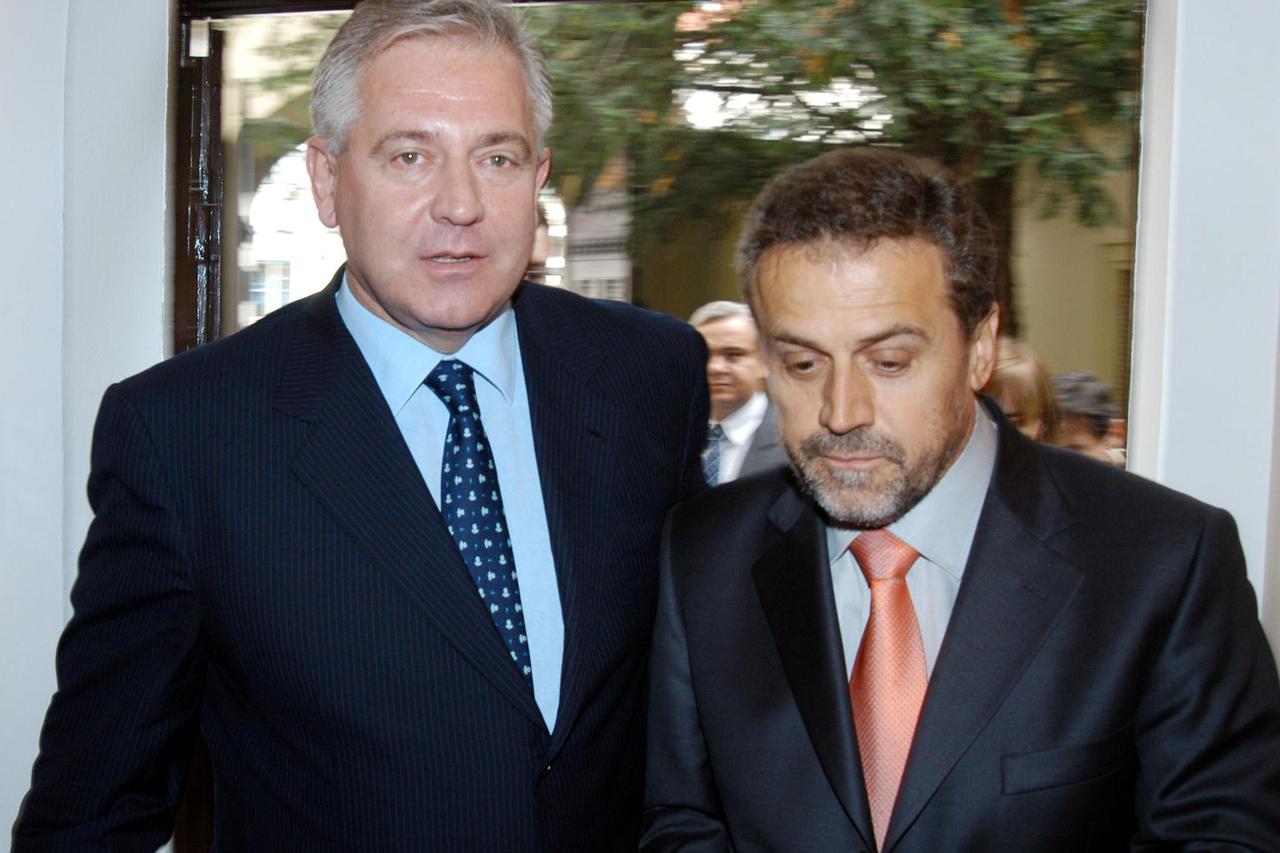 Milan Bandić Ivo Sanader