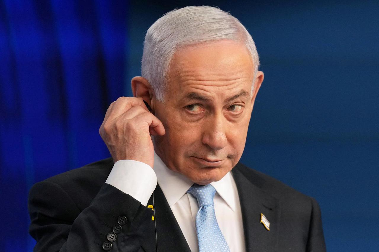 Israeli Prime Minister Benjamin Netanyahu and German Chancellor Friedrich Merz hold a a joint press conference in Jerusalem