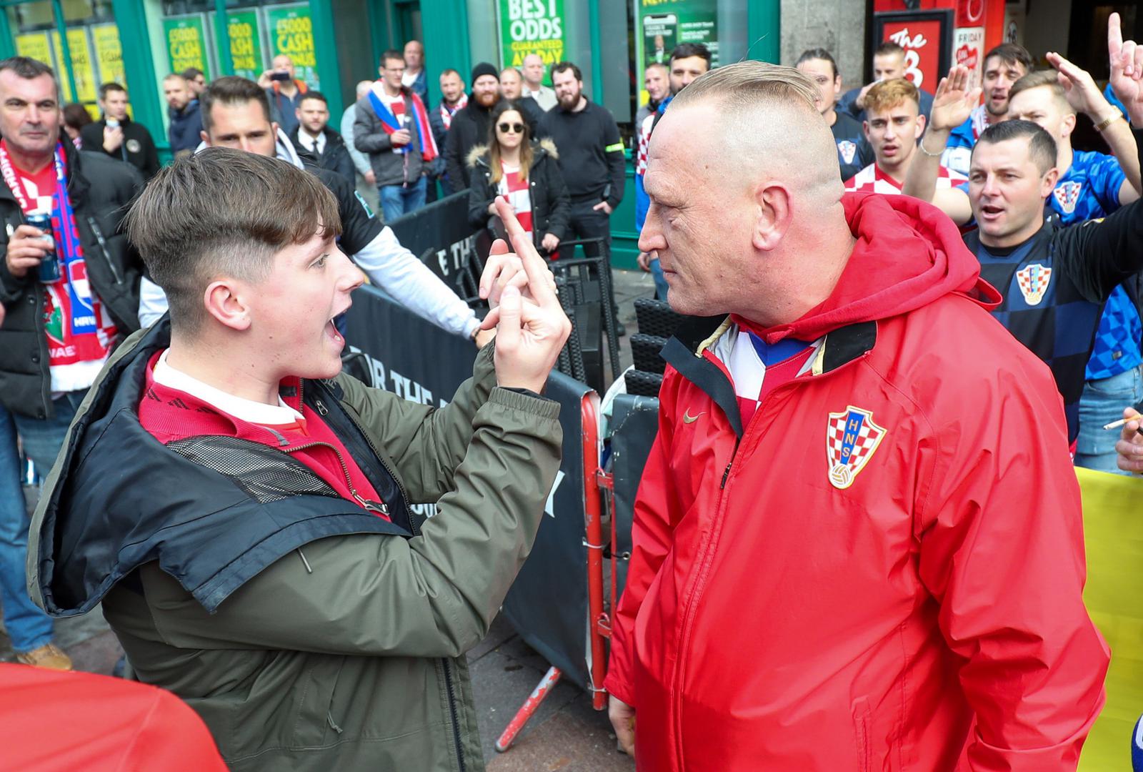 Cardiff: Hrvatski navijači nisu se isprovocirali pojedincima Walesa koji žele napraviti nered