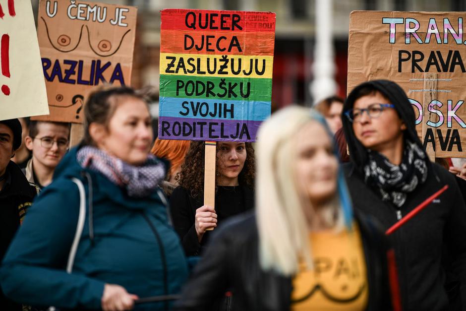 Zagreb: Fred Matić podržao prosvjednike 