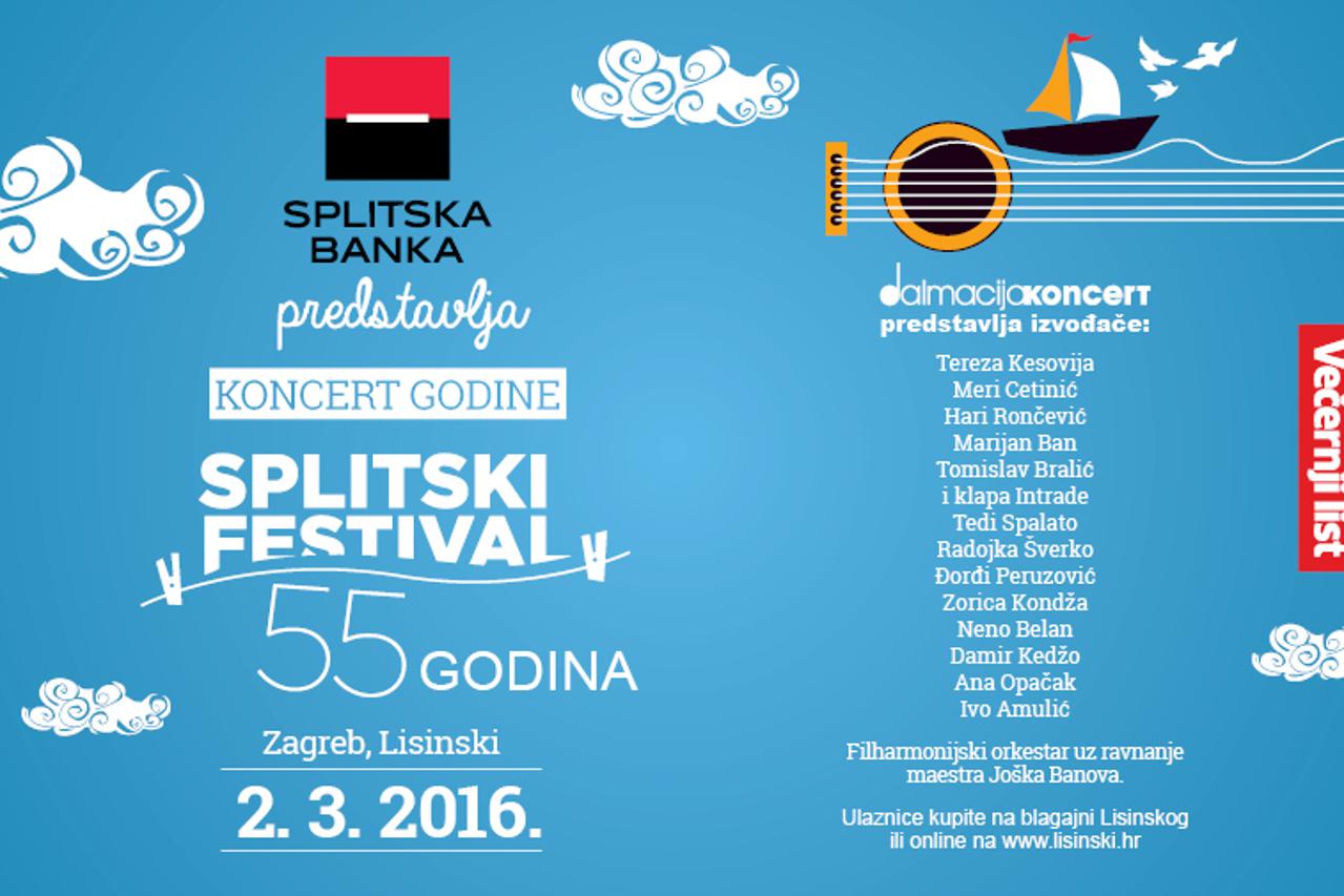 Splitski festival u zagrebu
