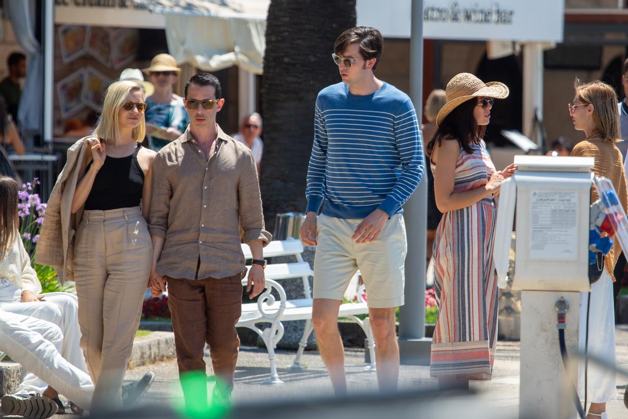 Cavtat: Snimanje druge sezone HBO serije "Succession" na megajahti Solandge