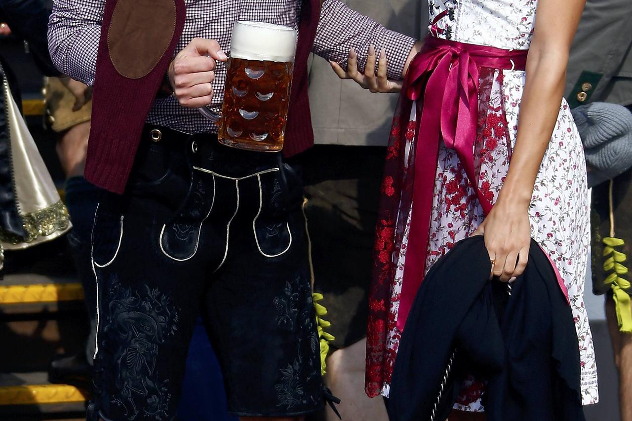 Igrači Bayerna na Oktoberfestu