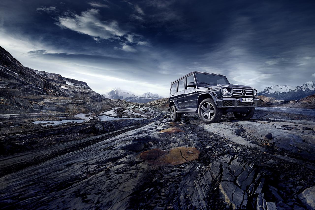 Mercedes-Benz G-Class (BR 463) 2015; G 500; Exterieur: obsidianschwarz metallic exterior:  obsidian black