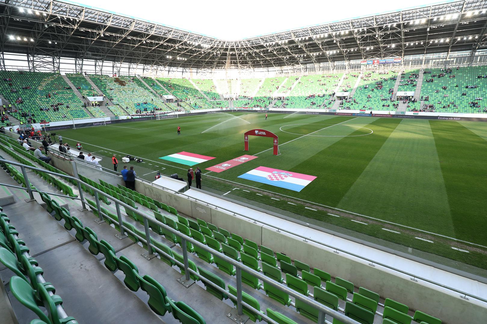 Groupama Arena u Budimpešti je koštala 45 milijuna eura, a ima kapacitet od 23.000 mjesta