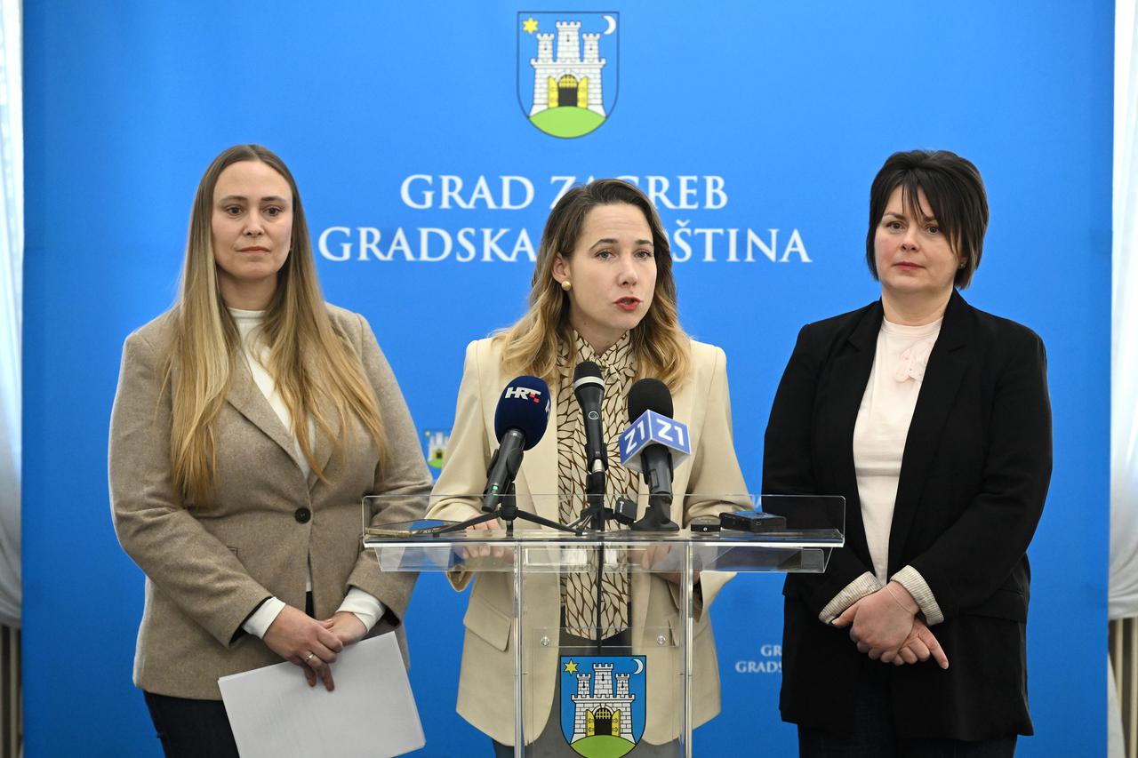 Zagreb: Marija Selak Raspudić održala je konferenciju za medije