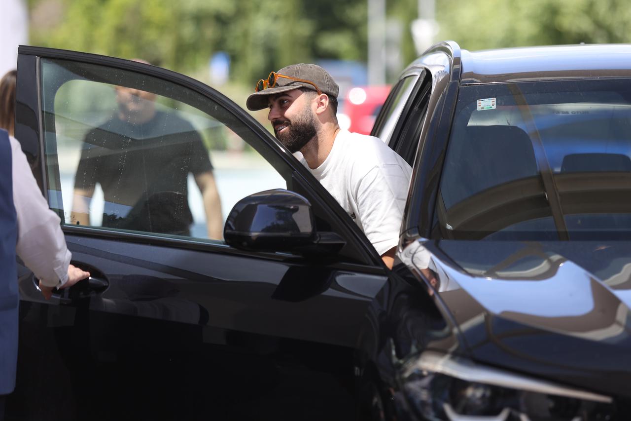 Rijeka: Okupljanje hrvatske nogometne reprezentacije uoči početka kvalifikacija za Europsko prvenstvo