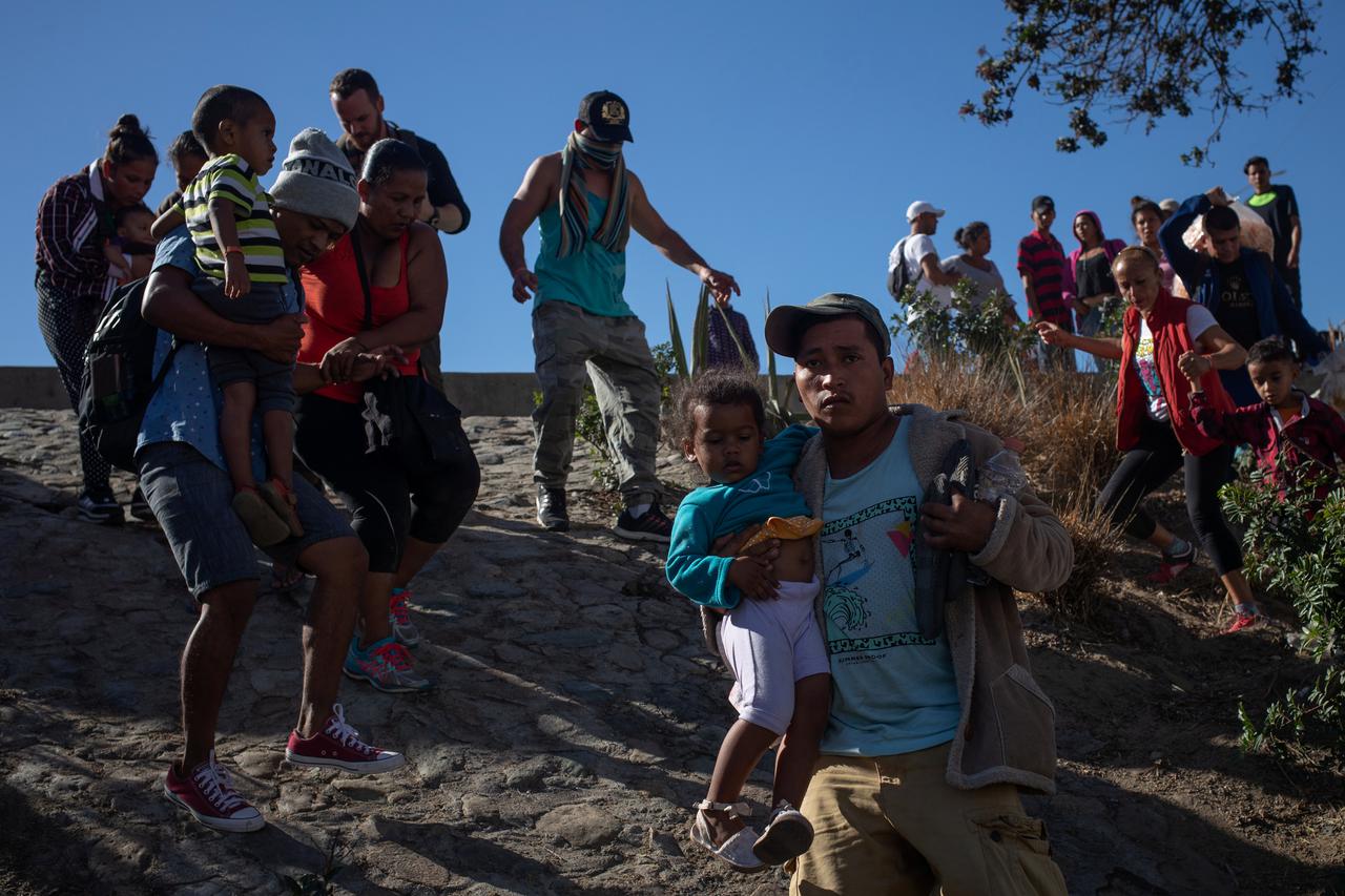 Imigranti na američkoj granici