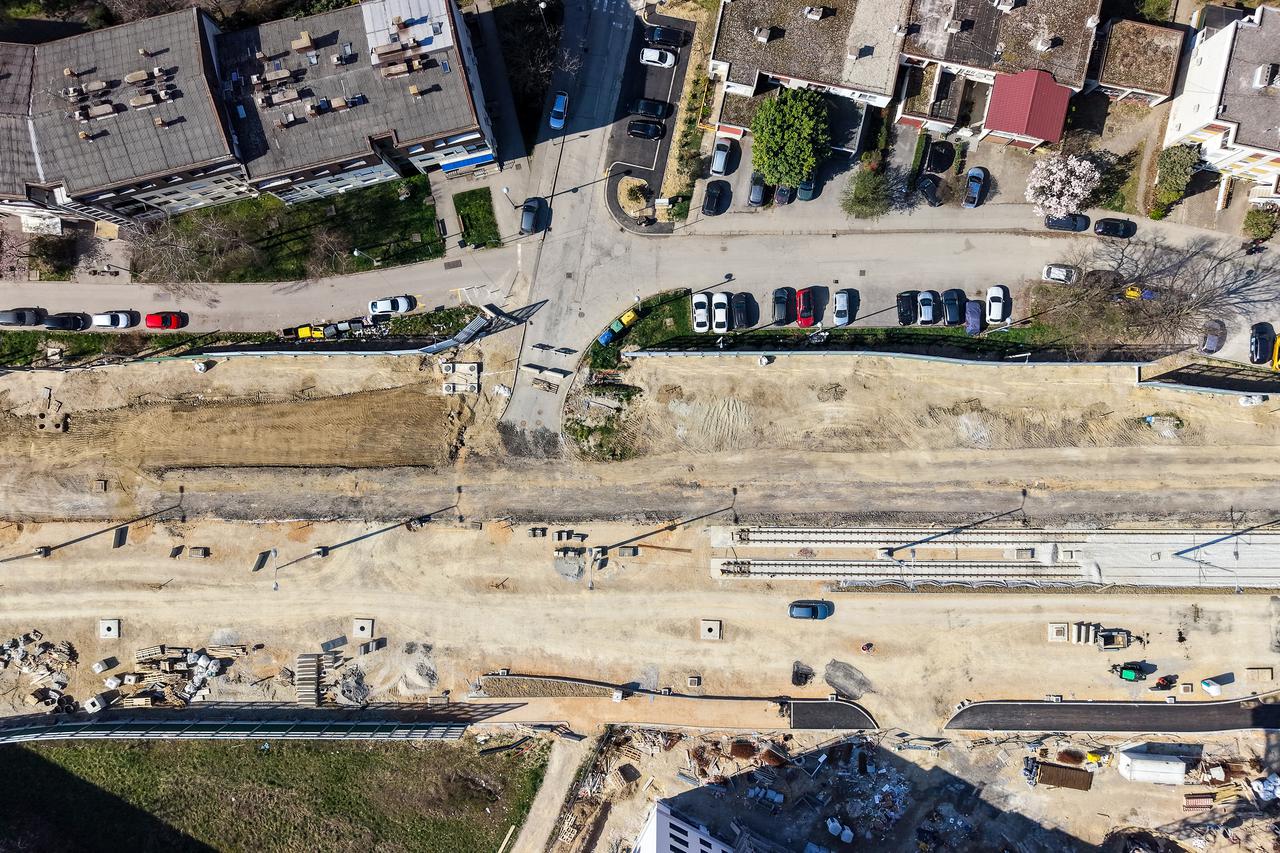 Zagreb: Izgradnje nove tramvajske pruge na Sarajevskoj ulici