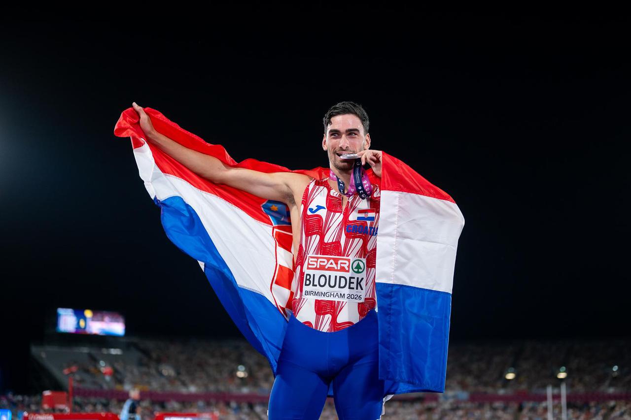 Marino Bloudek osvojio srebro na 800 metara na Europskom prvenstvu u atletici