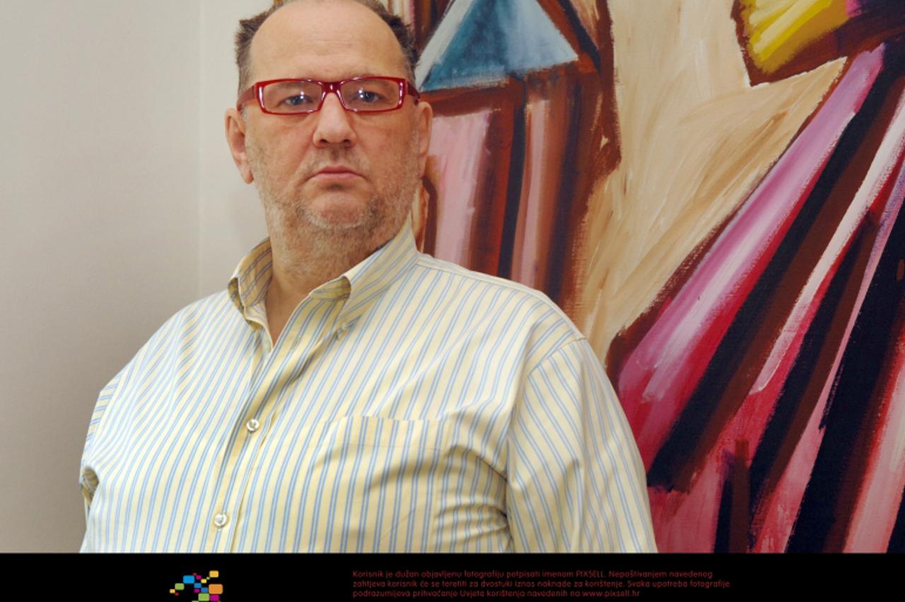 '29.01.2011. Zagreb - Denis Kuljis kolumnist Photo: Davor Visnjic/PIXSELL'