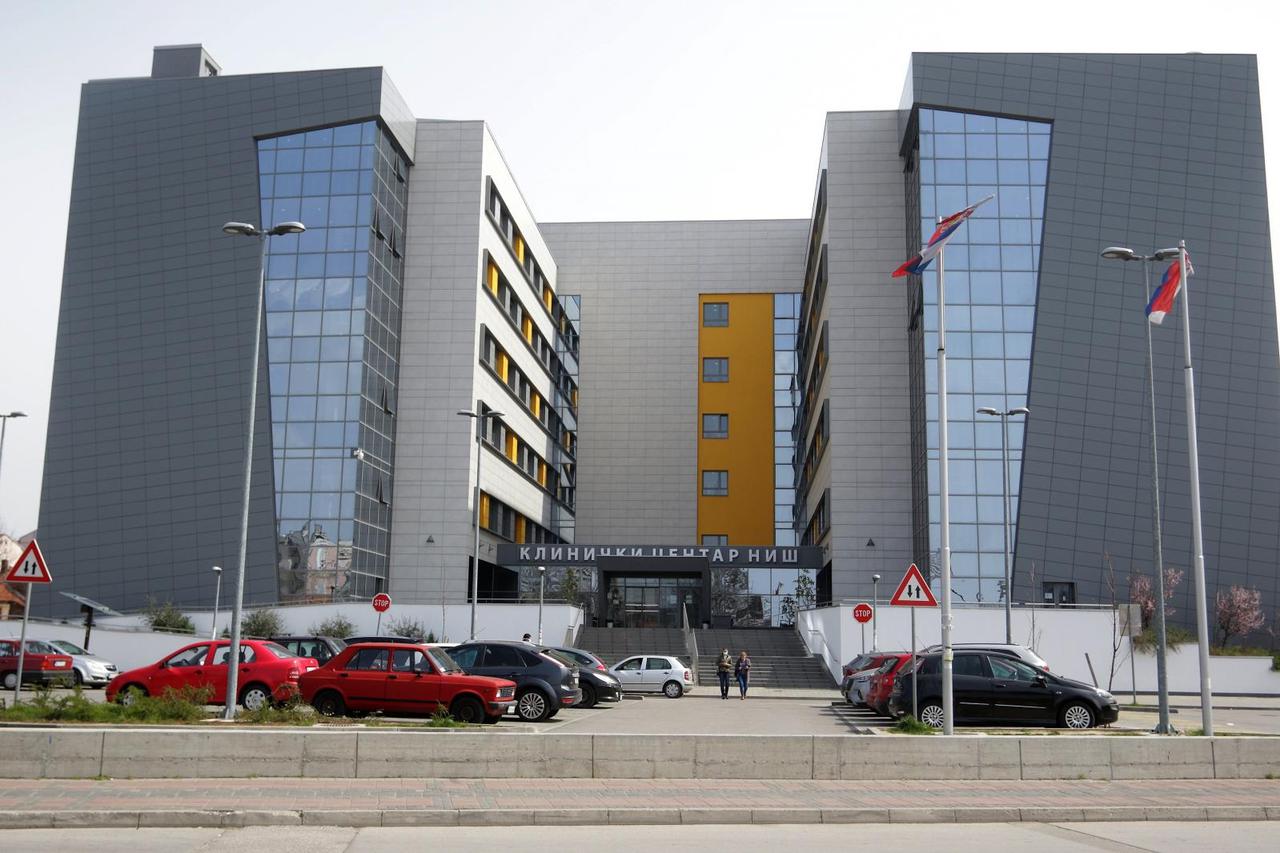 The Building of Clinical Center Nis. 
Zgrada Klinickog centra Nis.