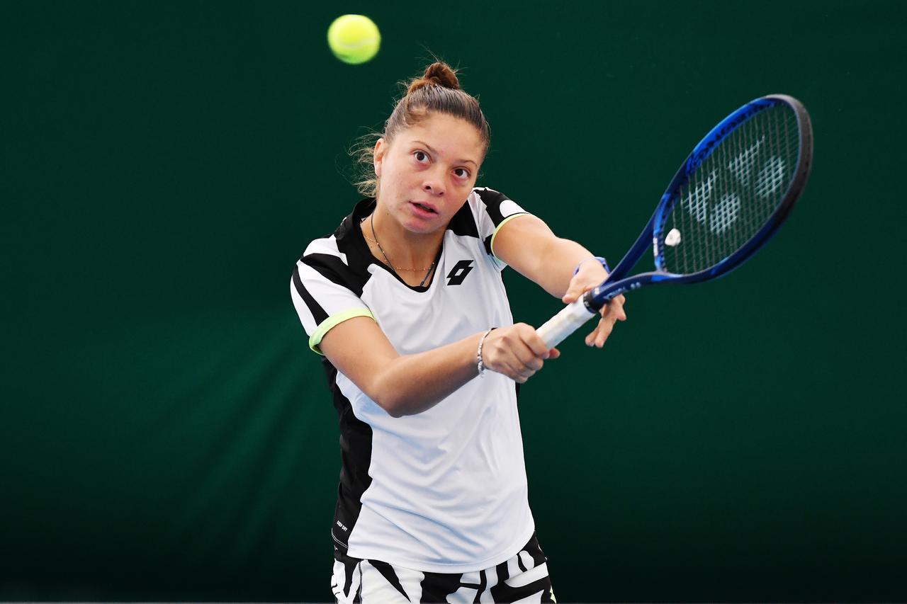 Čakovec: Trening tenisačice Antonie Ružić