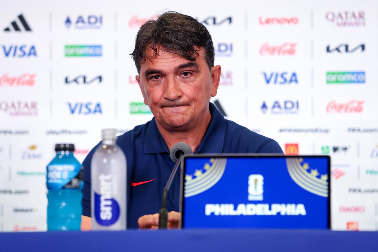 SP 2026  Philadelphia: Konferencija za medije na kojoj su prisustvovali Zlatko Dalić i Ivan Perišić