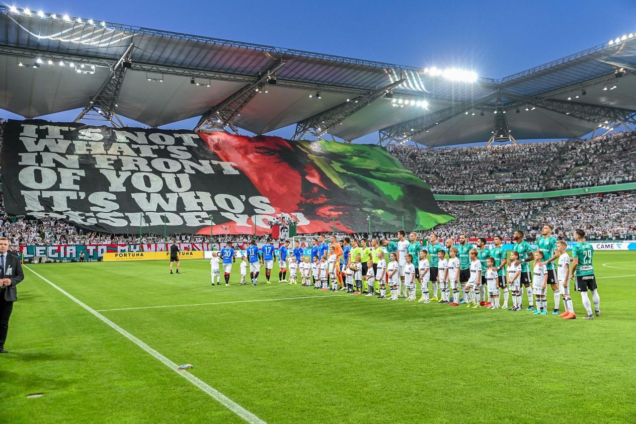 POL, UEFA EL, Legia Warschau vs Glasgow Rangers