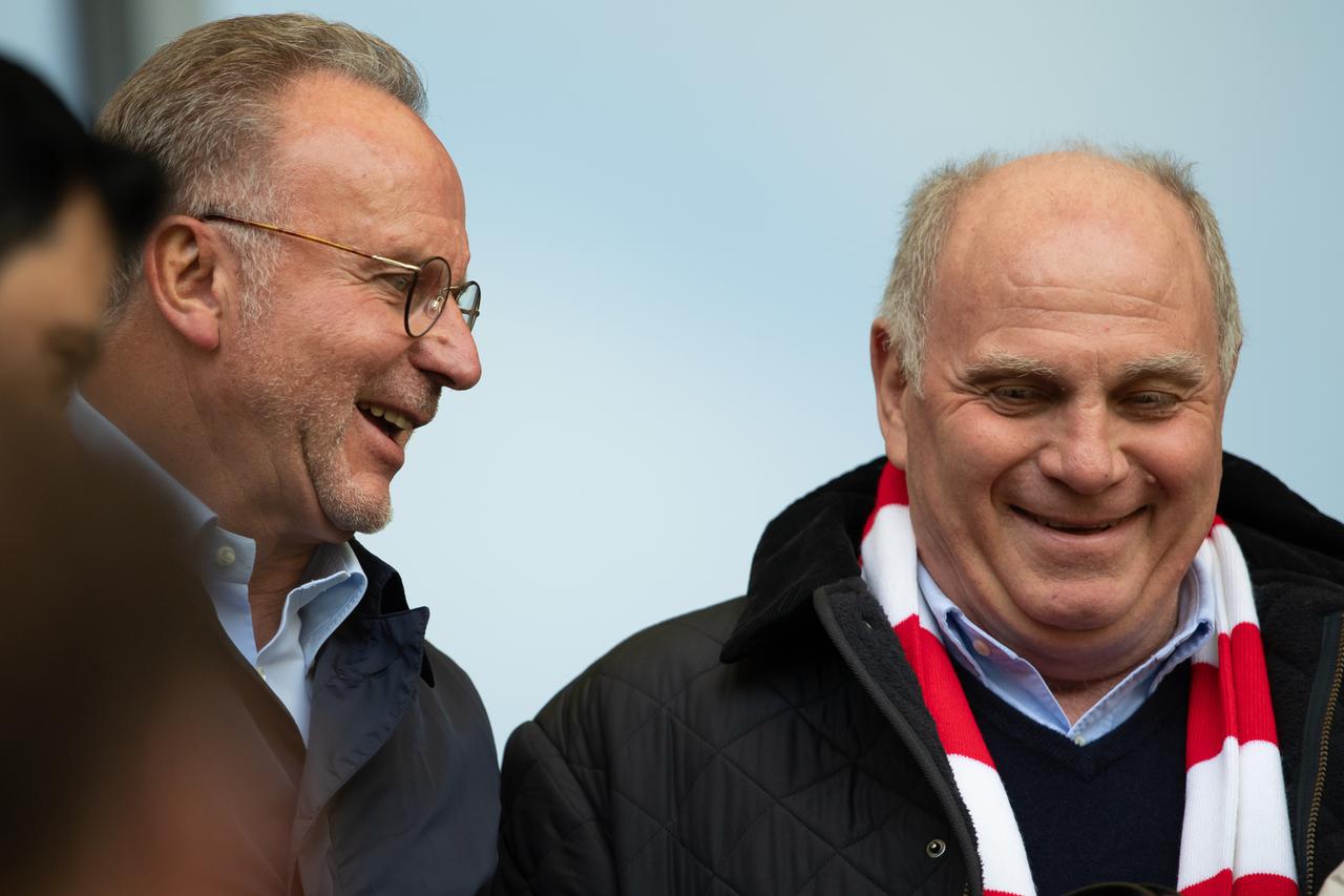 Karl-Heinz Rummenigge i Uli Hoeness