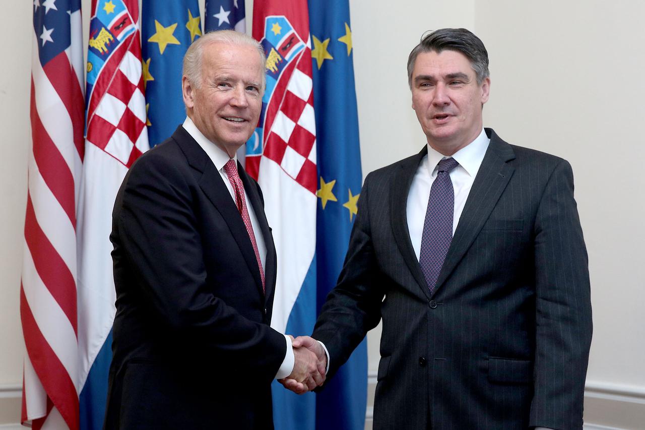 Susret Milanovic Biden u Banskim dvorima