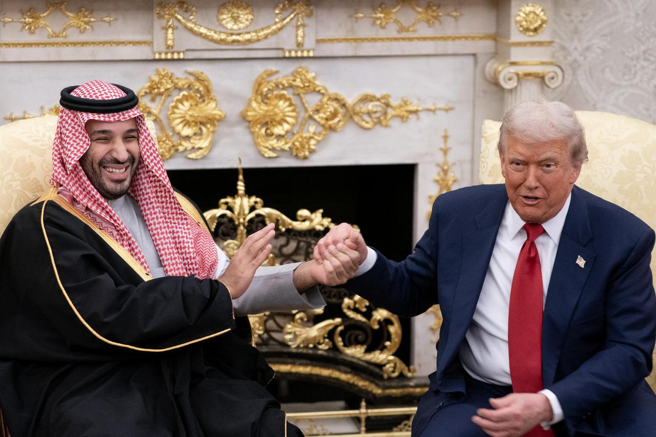 Trump Welcomes Saudi Crown Prince Mohammed bin Salman