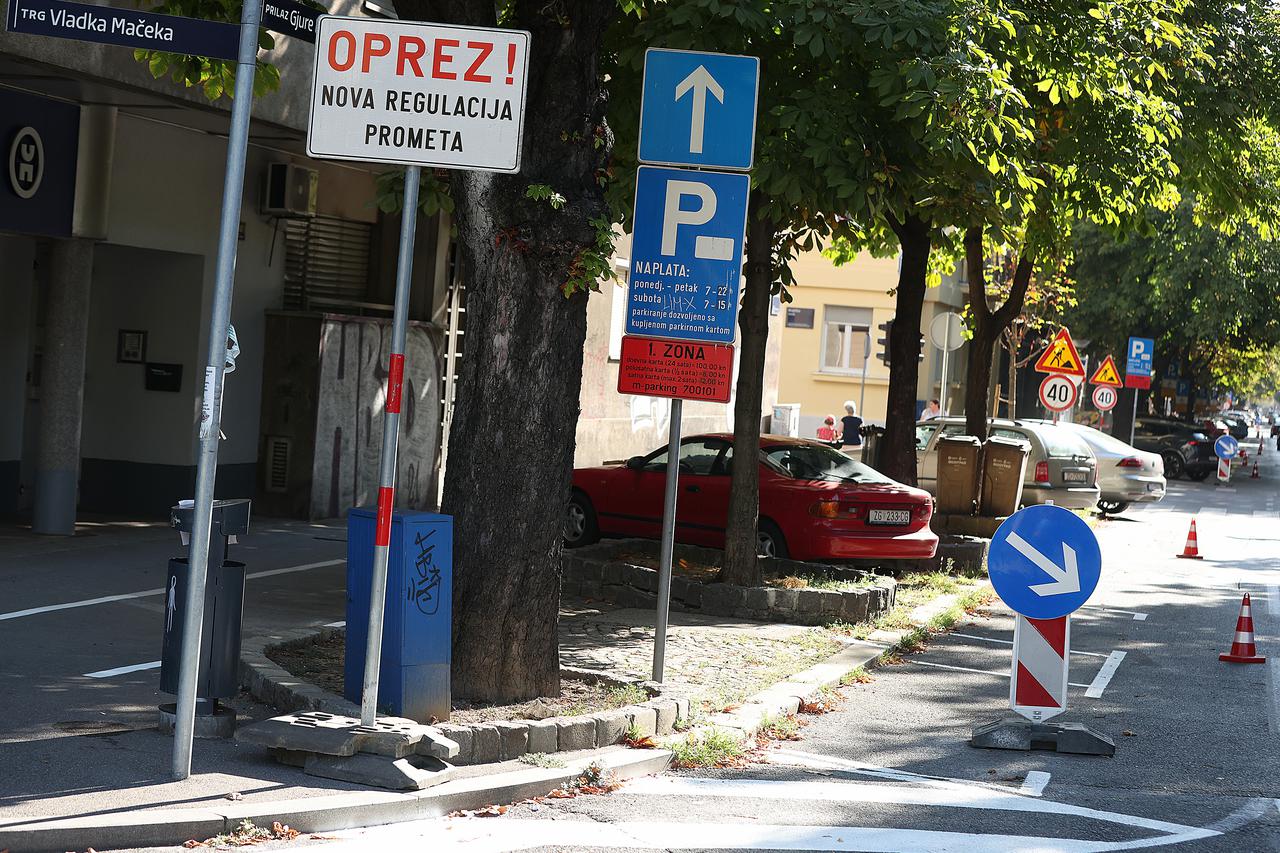 Zagreb: Nova regulacija prometa u ulici Prilaz Gjure Deželića
