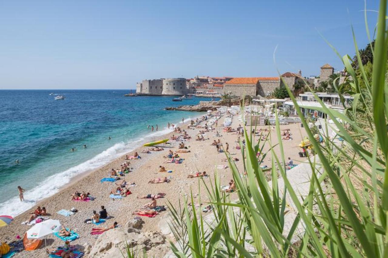 sunce, plaža, dubrovnik