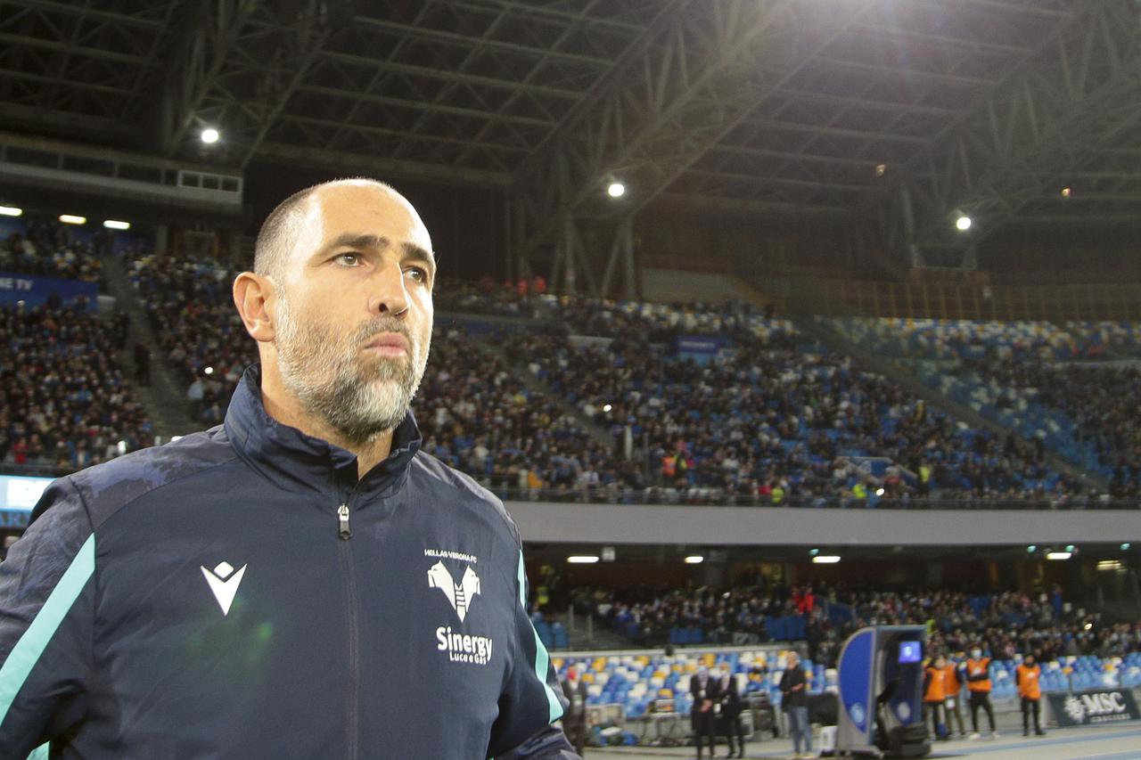 italian soccer Serie A match - SSC Napoli vs Hellas Verona FC