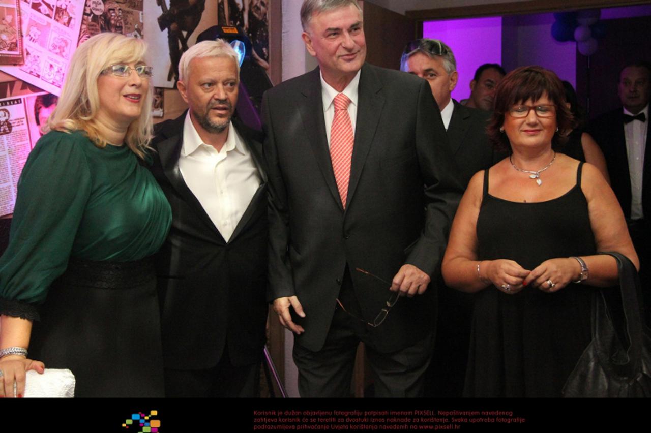 '07.09.2011.,Sarajevo - Glumac Emir Hadzihafizbegovic u sarajevskom hotelu Hollywood proslavio je 50 .rodjendan.Goran Milic Photo: HaloPix/PIXSELL'