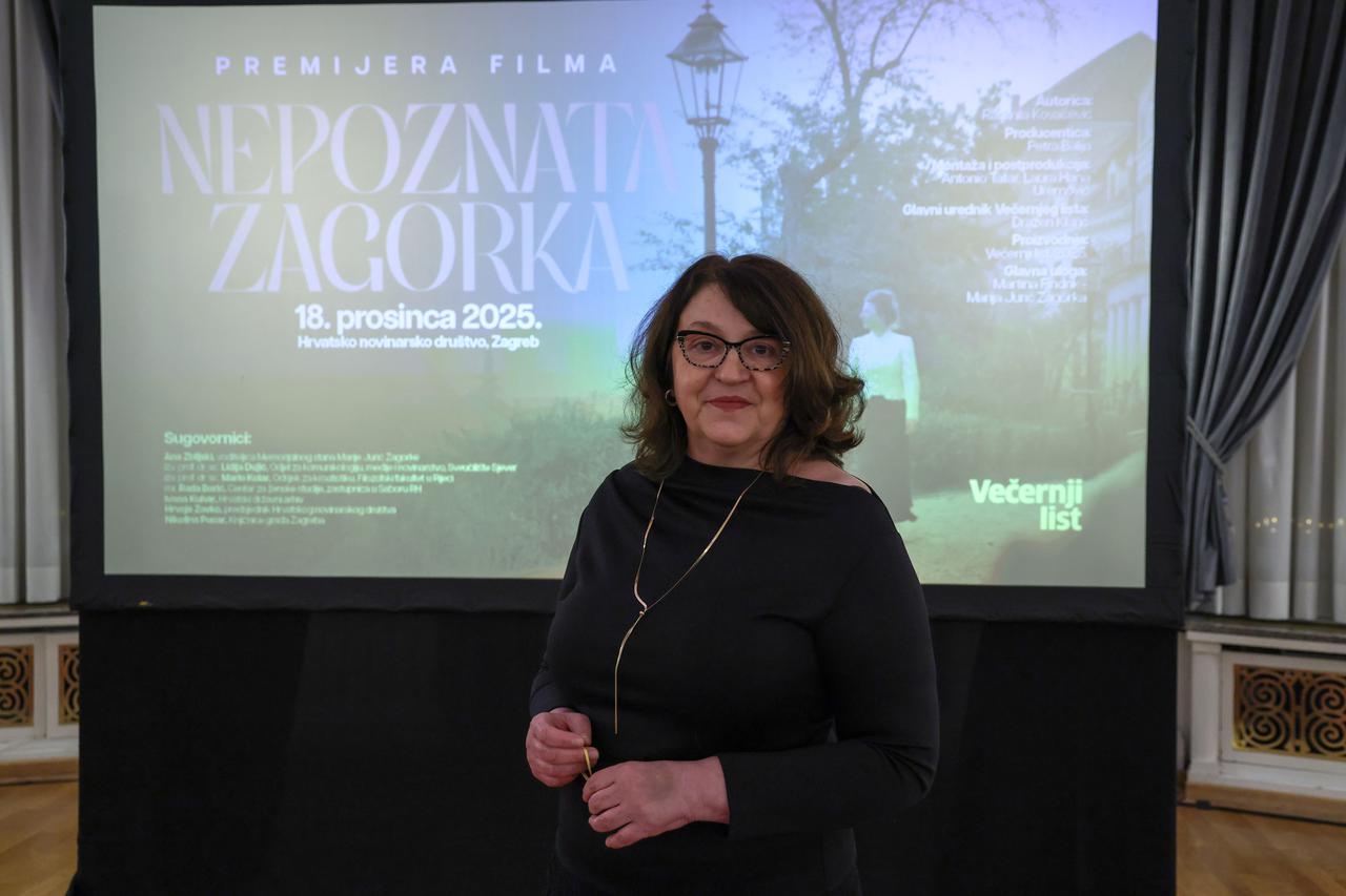 Zagreb: Premijerno predstavljanje filma "Nepoznata Zagorka"