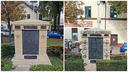 FOTO Vandaliziran spomenik antifašistima na Trešnjevki. Možemo: 'Lokalne kukavice pod okriljem noći...'