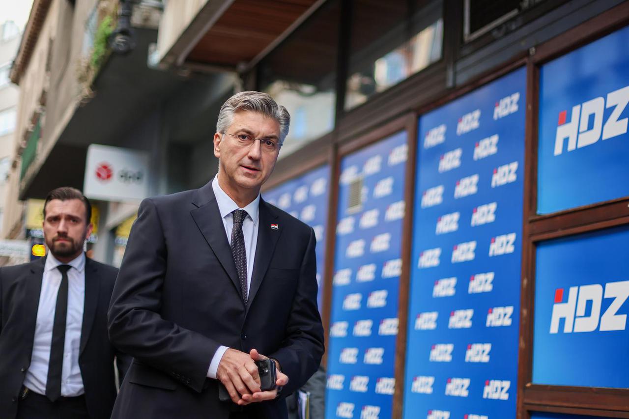 Zagreb: Zajednička sjednica Predsjedništva i Nacionalnog odbora HDZ-a