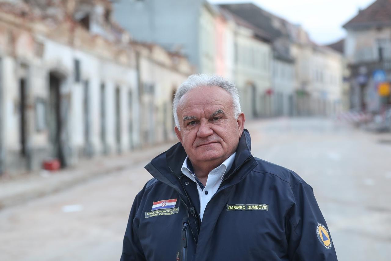 Gradonačelnik Petrinje Darinko Dumbović