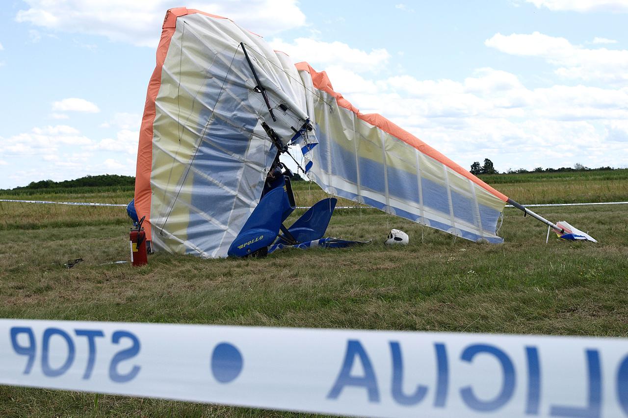 motorni zmaj, nesreća