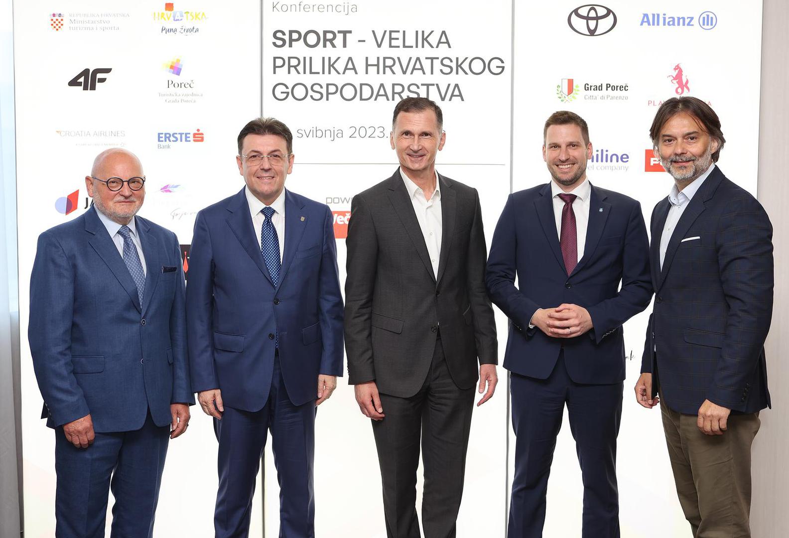 23.05.2023., Hotel DoubleTree by Hilton, Zagreb - Konferencija Vecernjeg lista HOOSport – velika prilika hrvatskog gospodarstva. Photo: Marko Prpic/PIXSELL