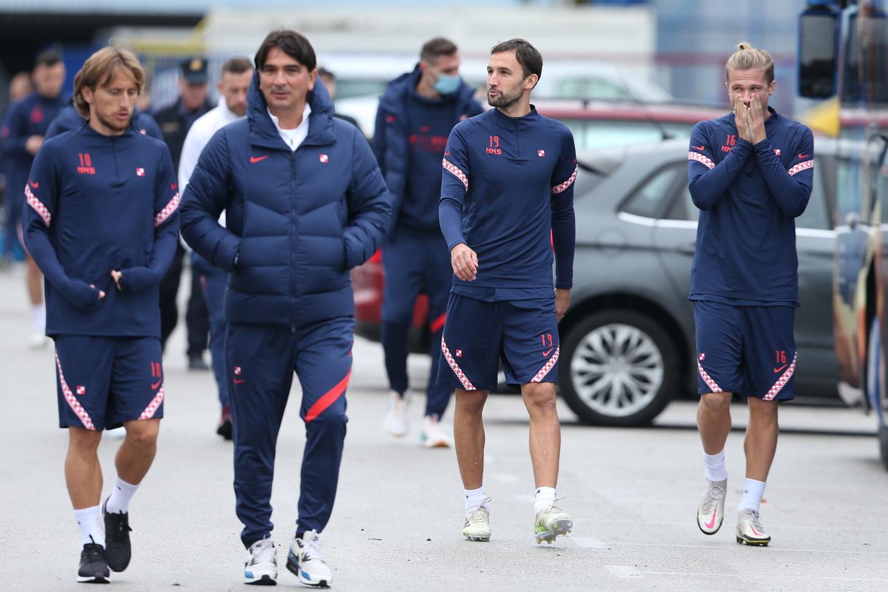 Zagreb: Trening hrvatske nogometne reprezentacije uoči utakmice s Francuskom u Ligi nacija