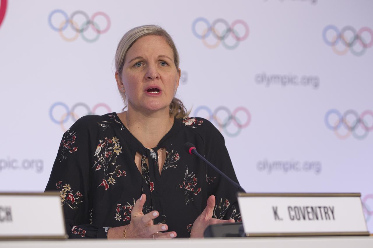 IOC Executive Board Press Conference in Lausanne