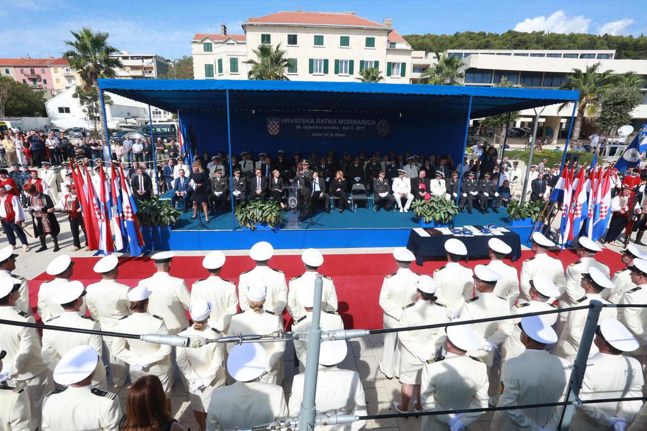 Split: Središnja svečanost obilježavanja Dana HRM i 26. obljetnice njezinog osnutka