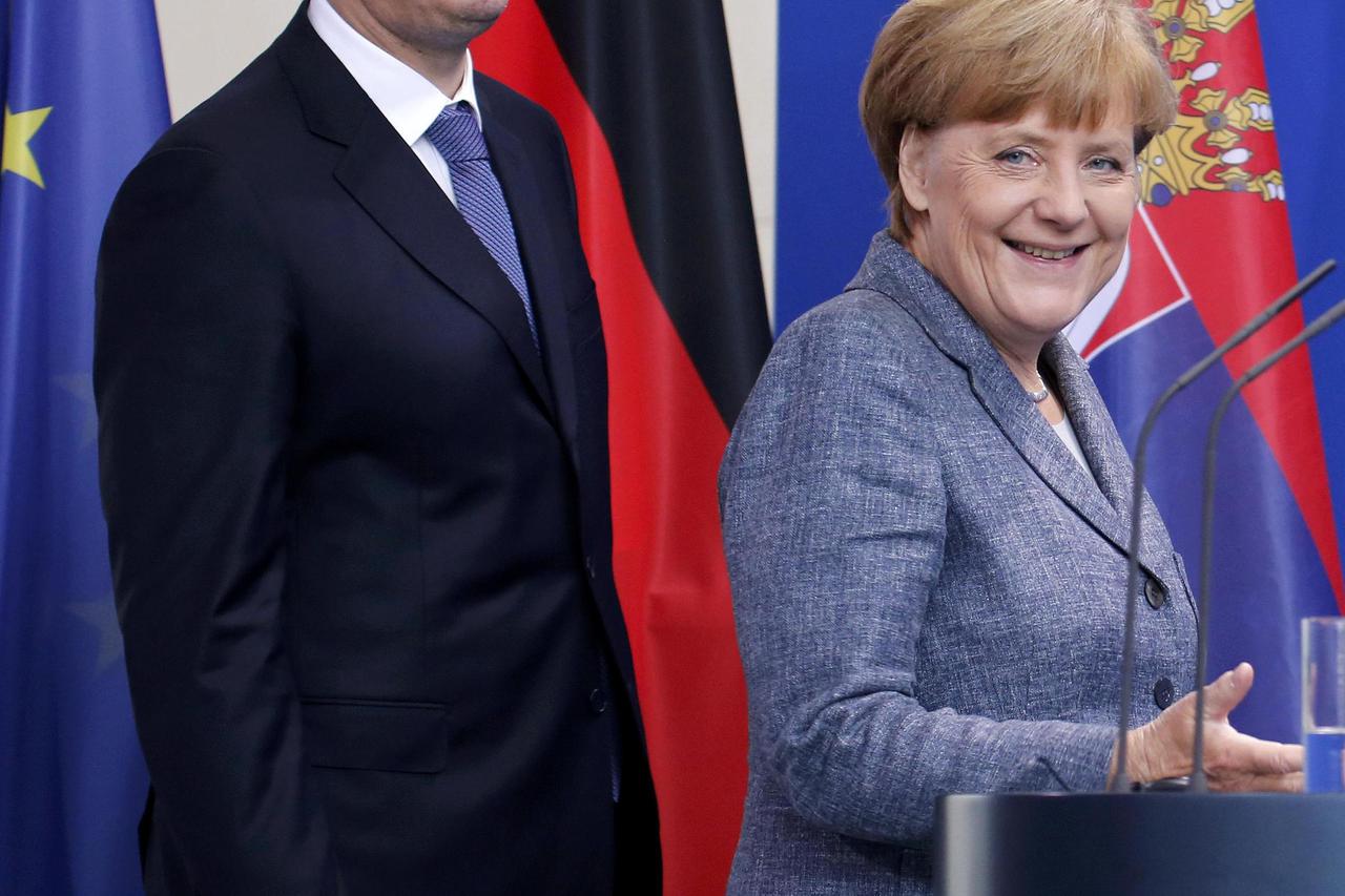 Merkel i Vučić