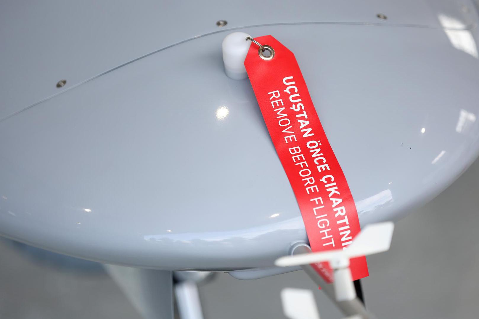 02.09.2025., Zagreb - Potpredsjednik Vlade Republike Hrvatske i ministar obrane Ivan Anušic i načelnik Glavnog stozera Oruzanih snaga RH general-pukovnik Tihomir Kundid prisustvovali su predstavljanju besposadnog zrakoplovnog sustava Bayraktar TB2.  Photo: Slavko Midzor/PIXSELL