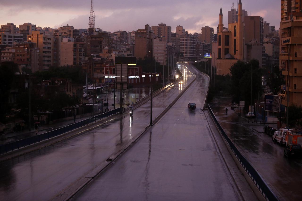 LEBANON-BEIRUT-COVID-19-LOCKDOWN
