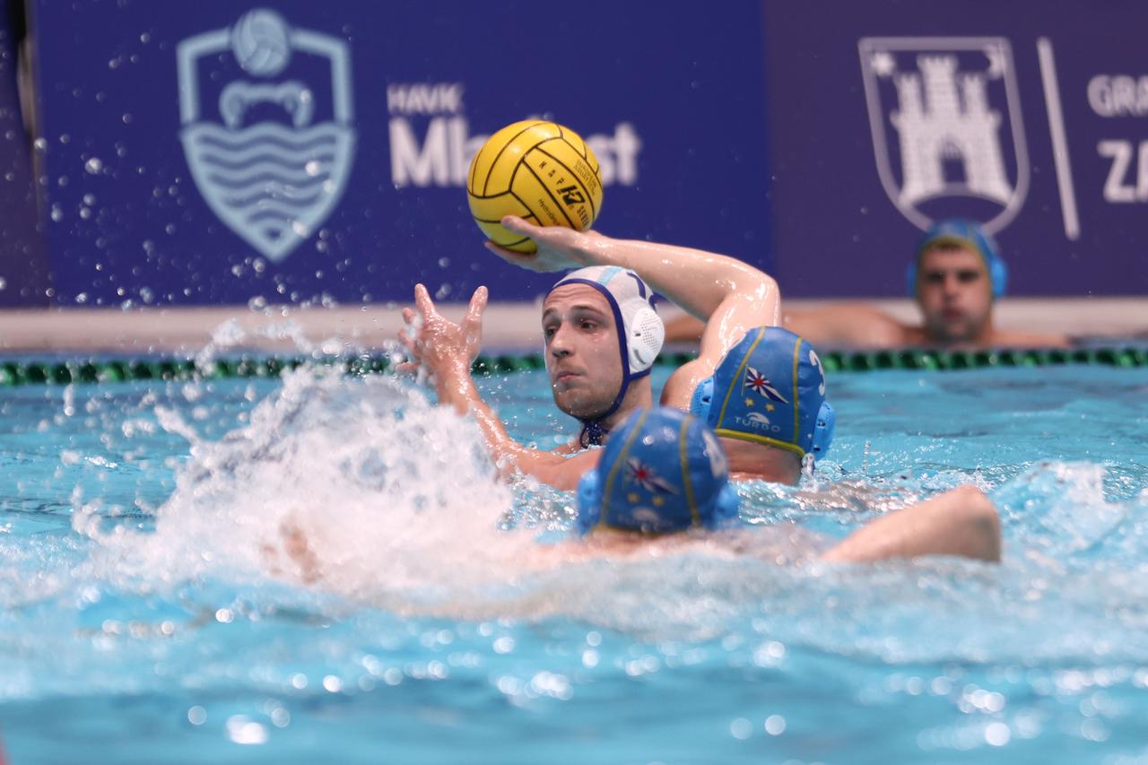 Zagreb: U 14. kolu Prvenstva hrvatske u vaterpolu susreli se Mladost i Jadran