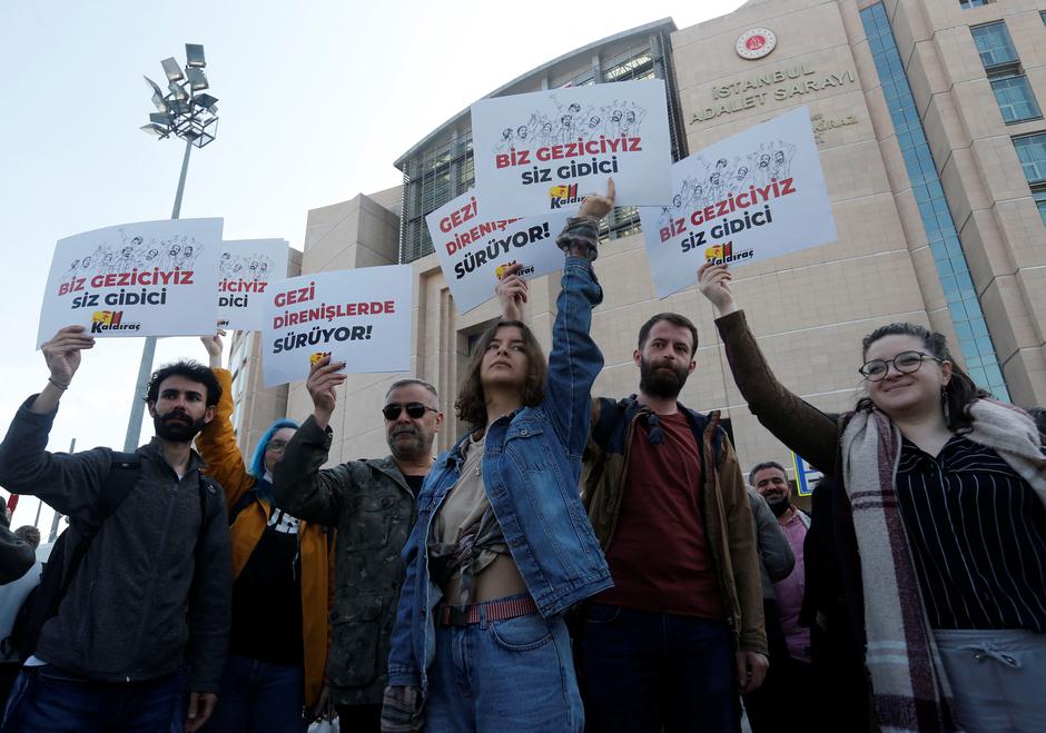 Turkish court holds hearing in the trial of philanthropist Kavala in Istanbul