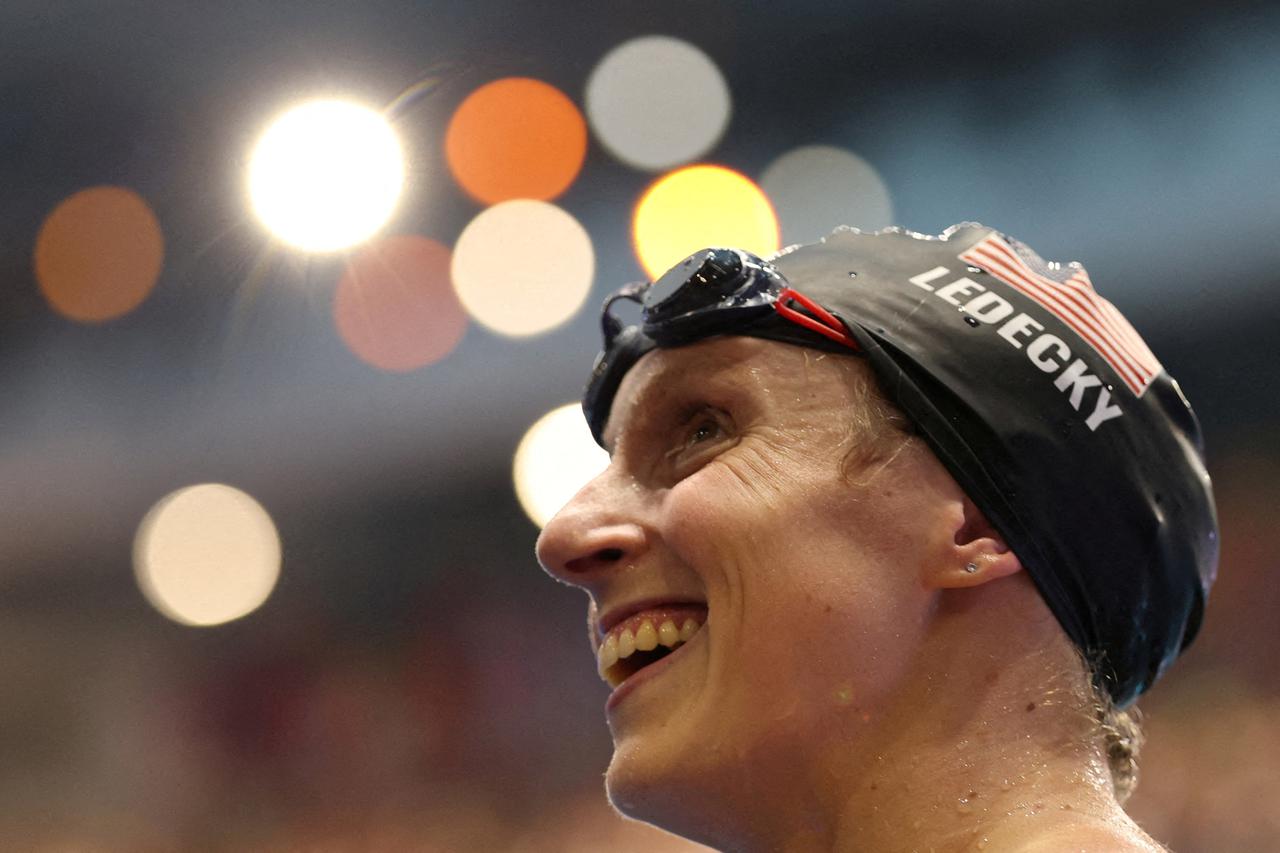 FILE PHOTO: Katie Ledecky