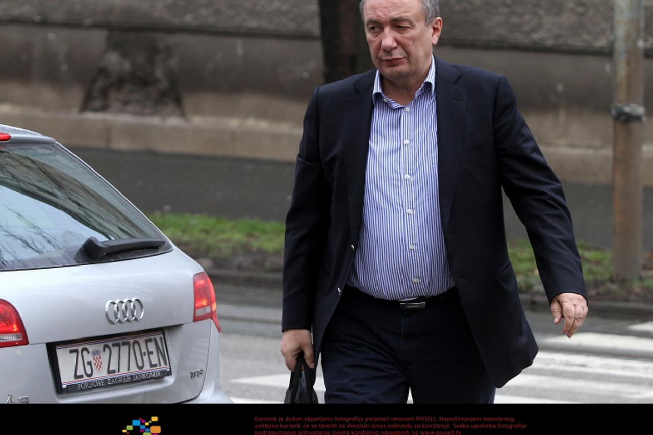 '19.12.2012., Zagreb - Danko Koncar svjedocio je na sudjenju za klevetu protiv pulskog knjigovodje Kristiana Pilata kojeg je tuzila Vinka Cetinski.  Photo: Anto Magzan/PIXSELL'