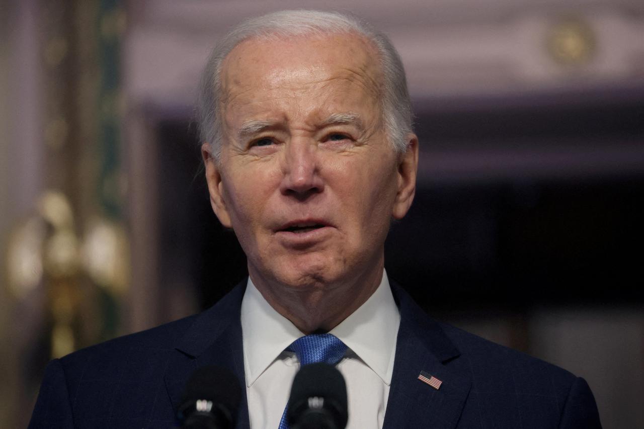 FILE PHOTO: U.S. President Biden holds a meeting of the National Infrastructure Advisory Council the White House in Washington, U.S.
