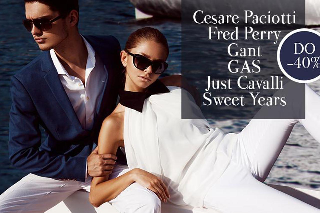 Cavalli, Paciotti, Gant... Vrhunski modni brendovi do -40%