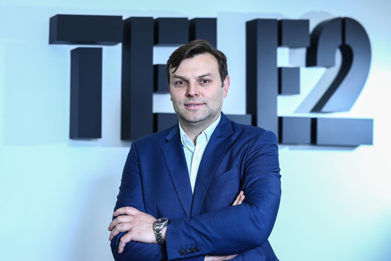 Viktor Pavlinić, prvi čovjek Tele2 Hrvatske zadovoljan je proteklom godinom