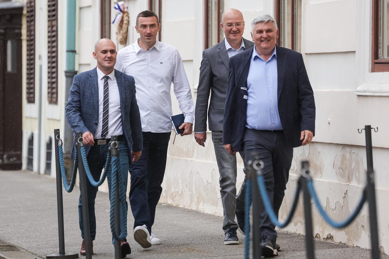 Zagreb: Sastanak Domovinskog pokreta i HDZ-a o formiranju nove Vlade