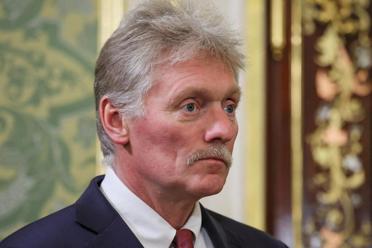 Kremlin spokesman Dmitry Peskov attends a meeting in Moscow