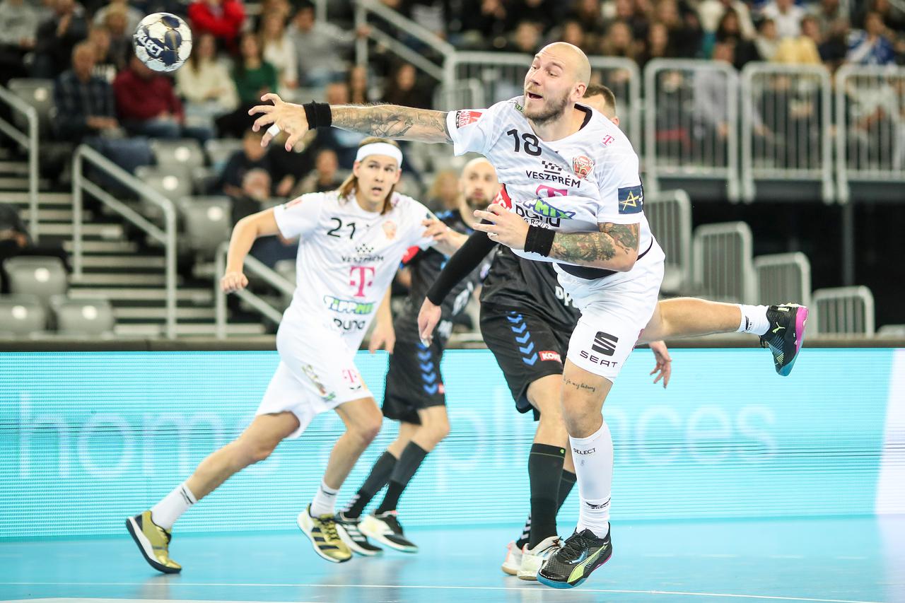 Zagreb: Utakmica EHF Lige prvaka između PPD Zagreb i Telekom Veszprem