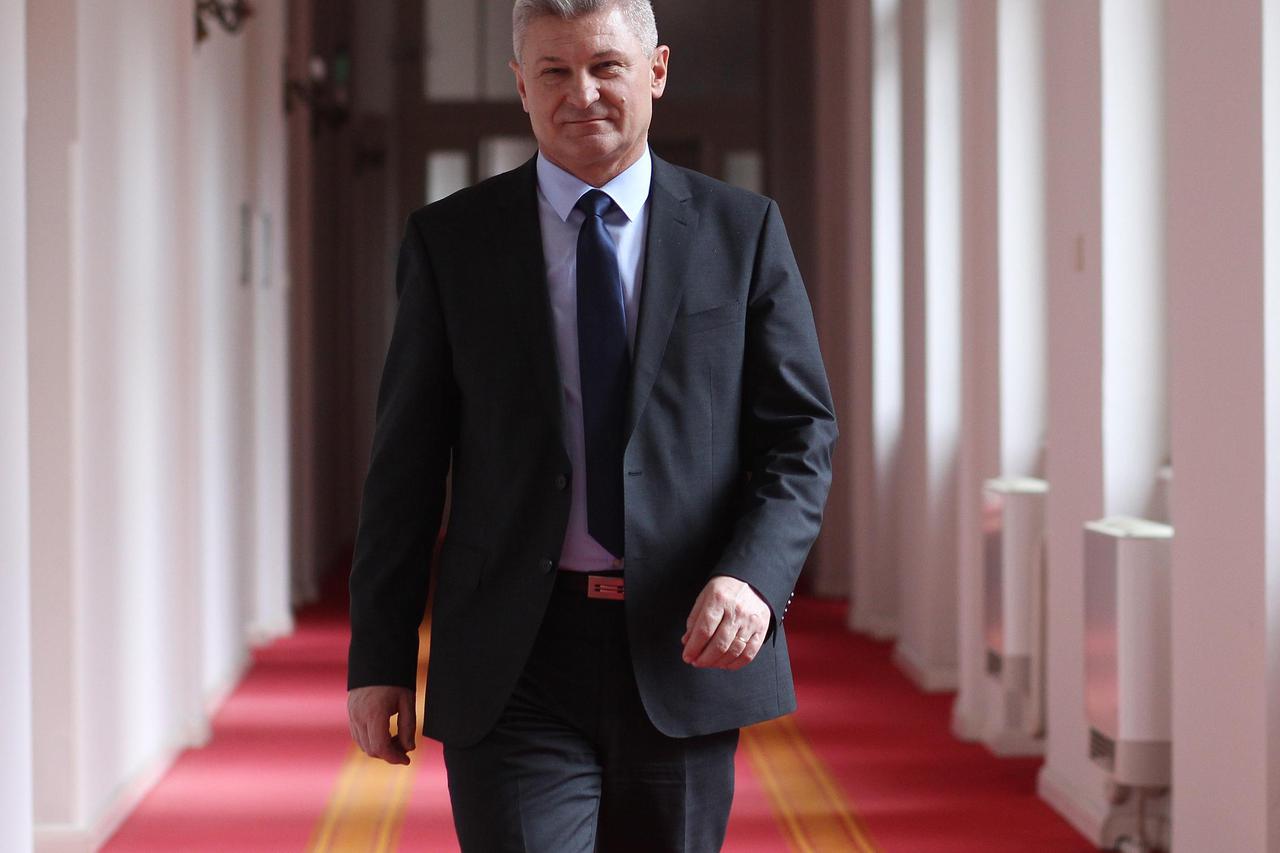 24.02.2016. Zagreb- Predsjednik HSS-a Branko Hrg. Photo: Boris Scitar/Vecernji list/PIXSELL