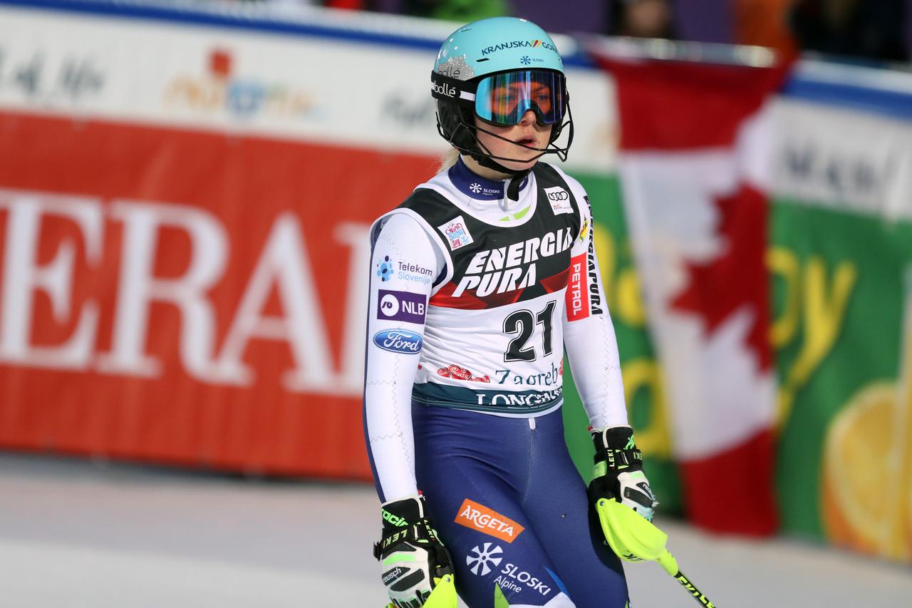 Zagreb: Druga vožnja ženskog slaloma Audi FIS Svjetskog skijaškog kupa Snow Queen Trophy